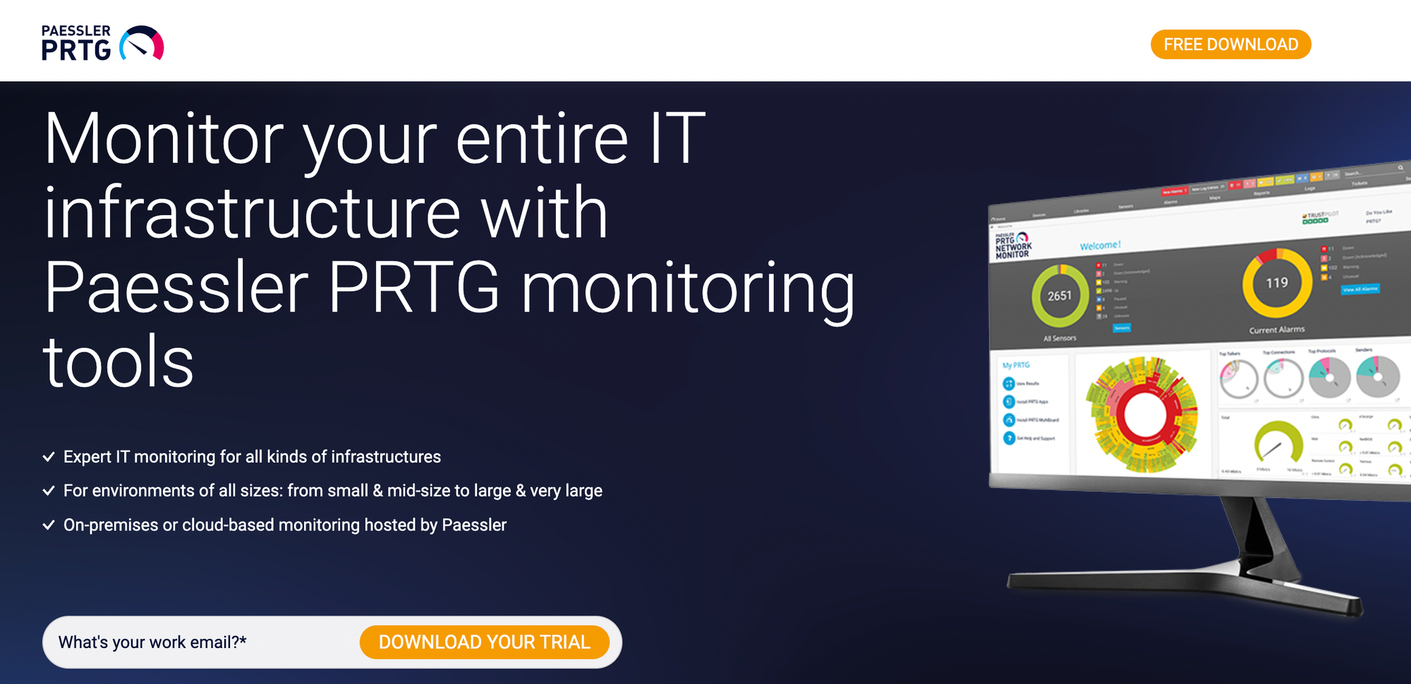 Infrastructure Monitoring with DNS Sensors